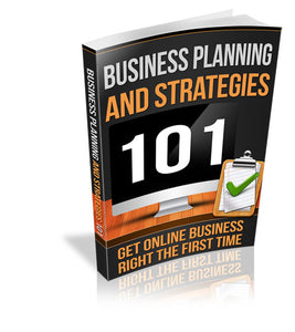 Business Planning and Strategies E-Book